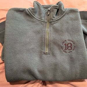 Aubrion equestrian quarter zip sweatshirt